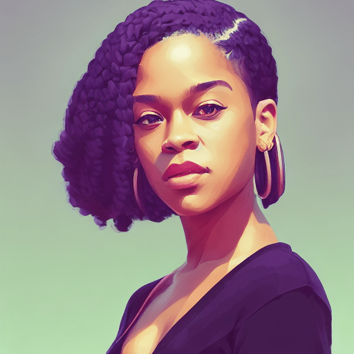 avatar de chica negra