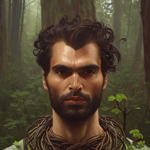 avatar de hombre del bosque