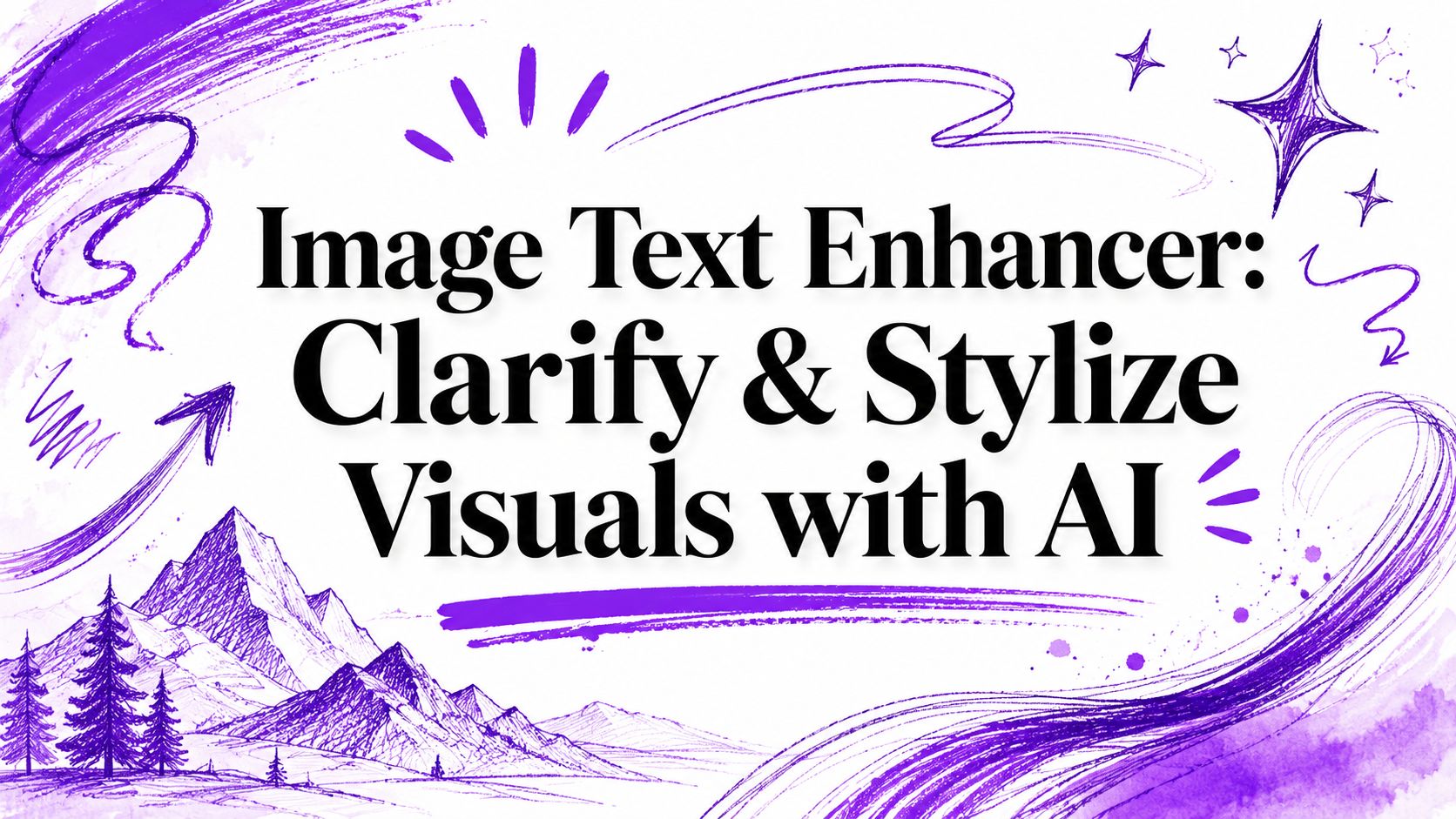 Image Text Enhancer: Clarify & Stylize Visuals with AI