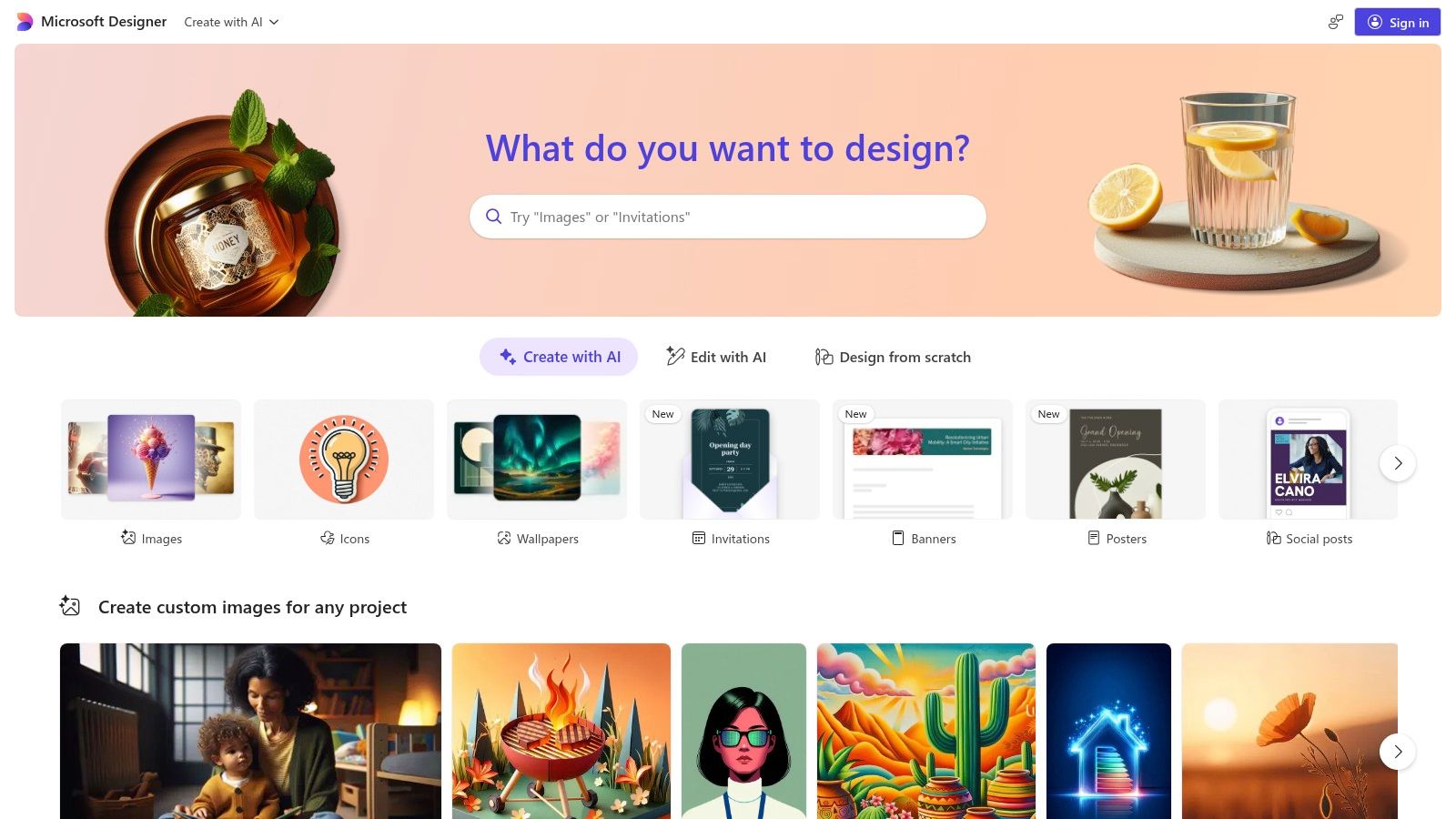 Microsoft Designer (Restyle Image)