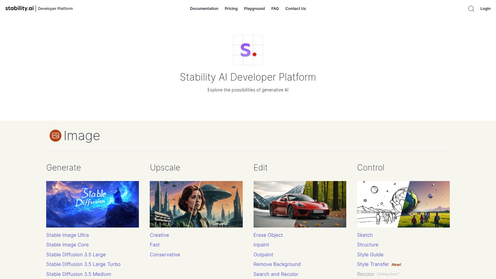 Stable Diffusion (via Stability AI Platform / DreamStudio)