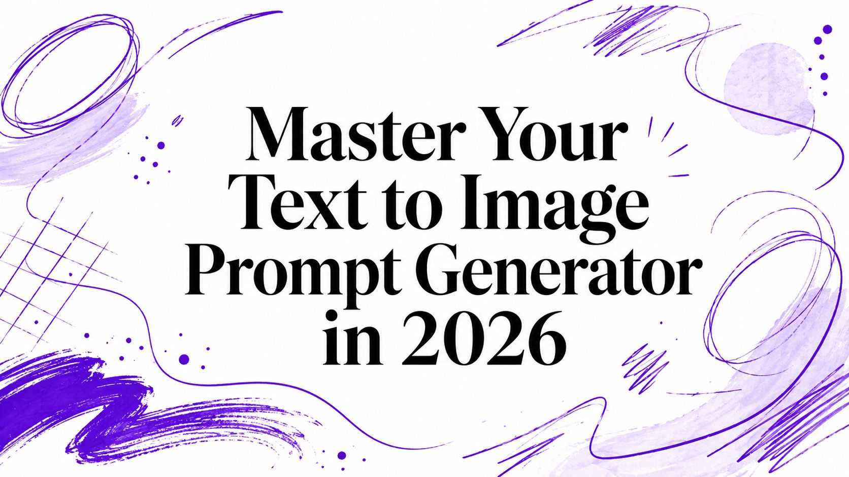 Master Your Text to Image Prompt Generator in 2026