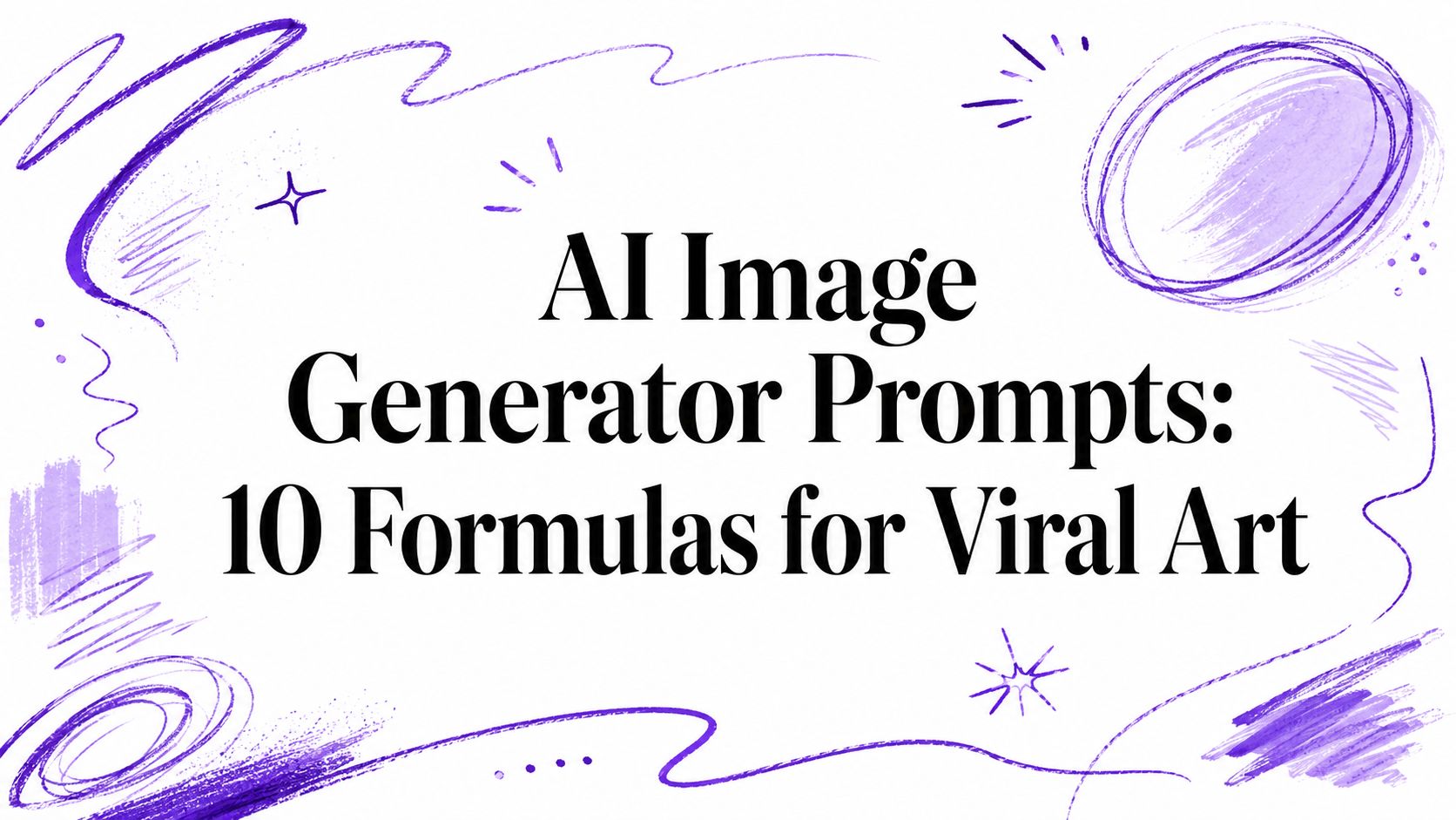 AI Image Generator Prompts: 10 Formulas for Viral Art