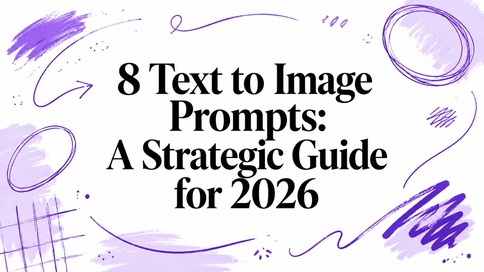 8 Text to Image Prompts: A Strategic Guide for 2026