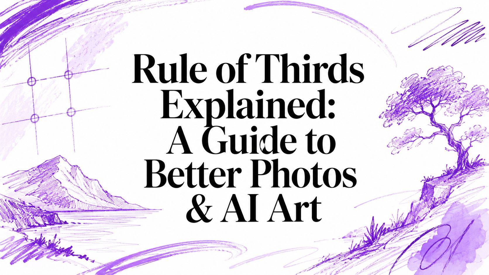 Rule of Thirds Explained: A Guide to Better Photos & AI Art