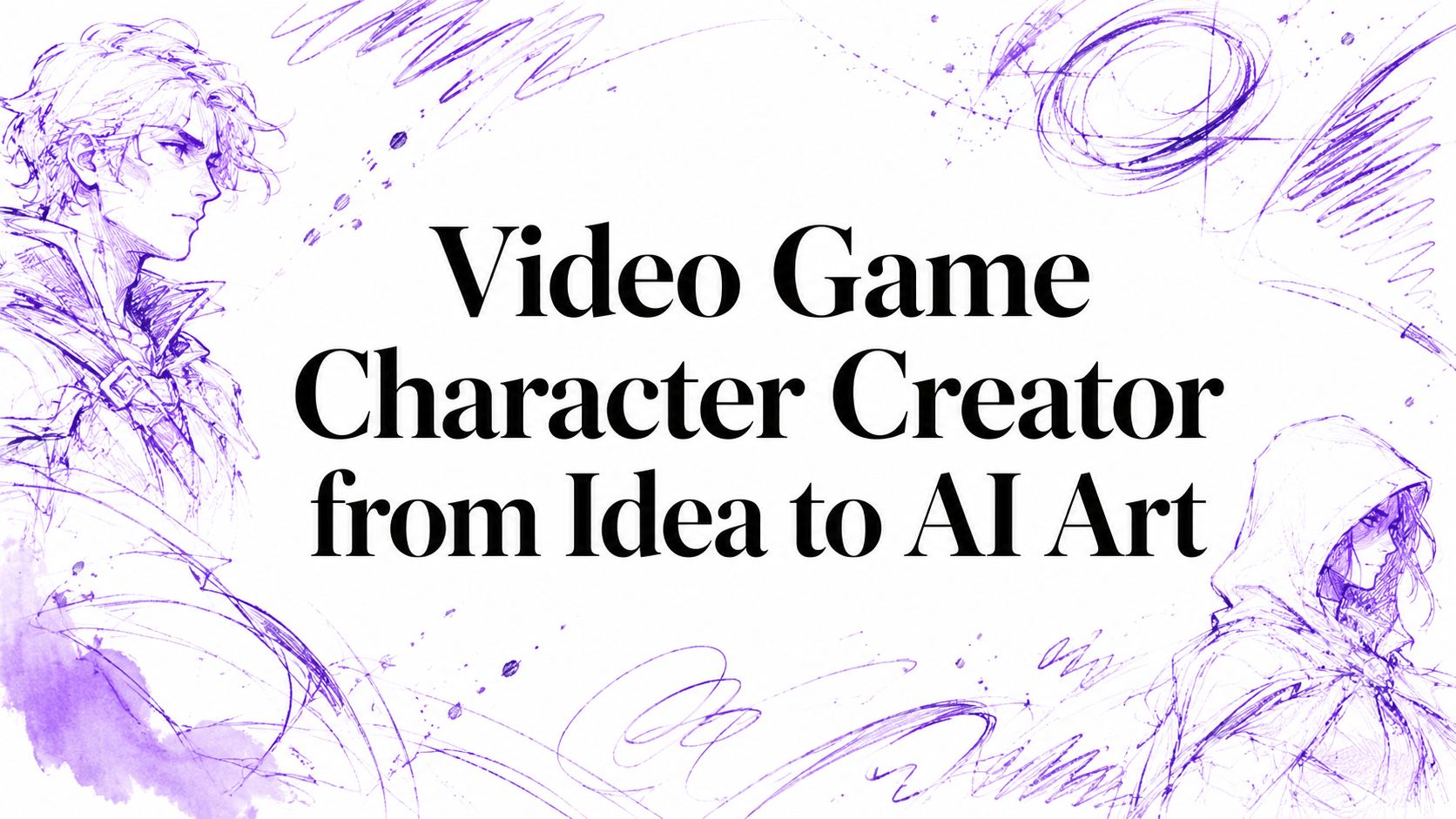 Video Game Character Creator from Idea to AI Art
