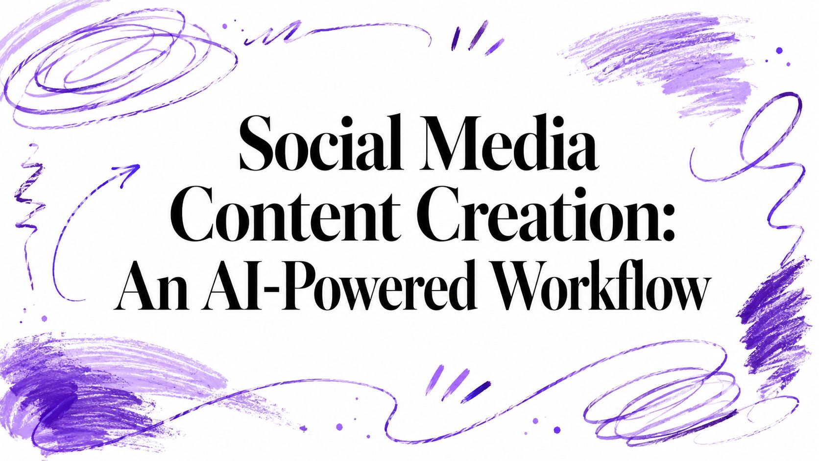 Social Media Content Creation: An AI-Powered Workflow