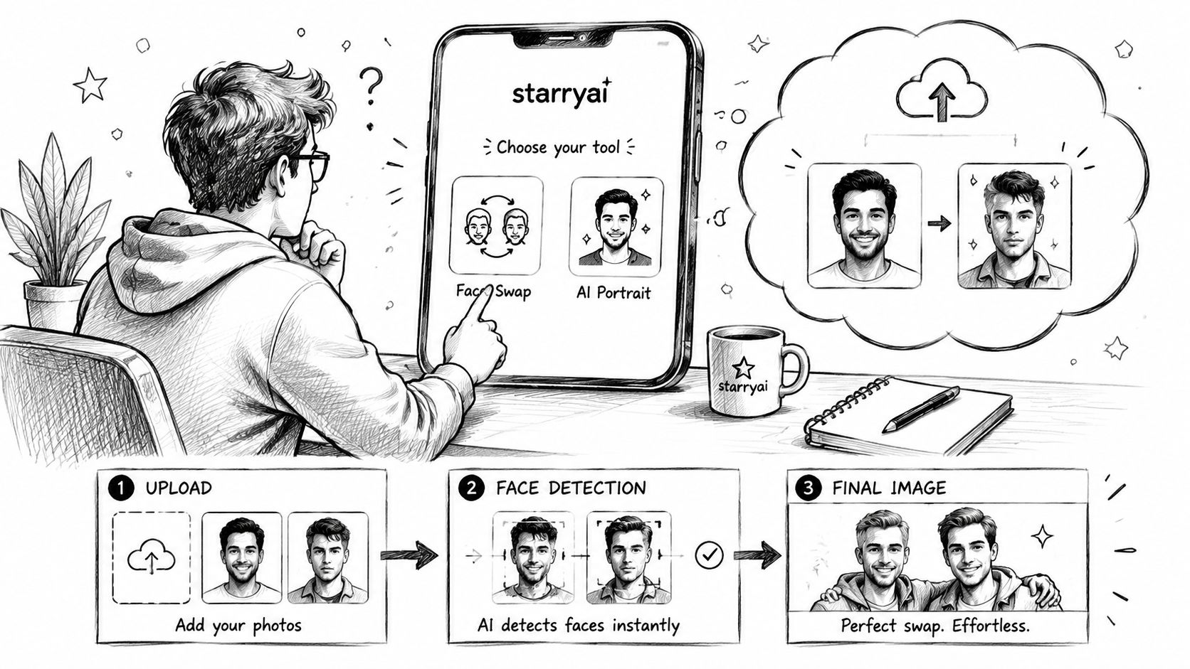 Screenshot from https://starryai.com/face-swap-workflow-screenshot.png