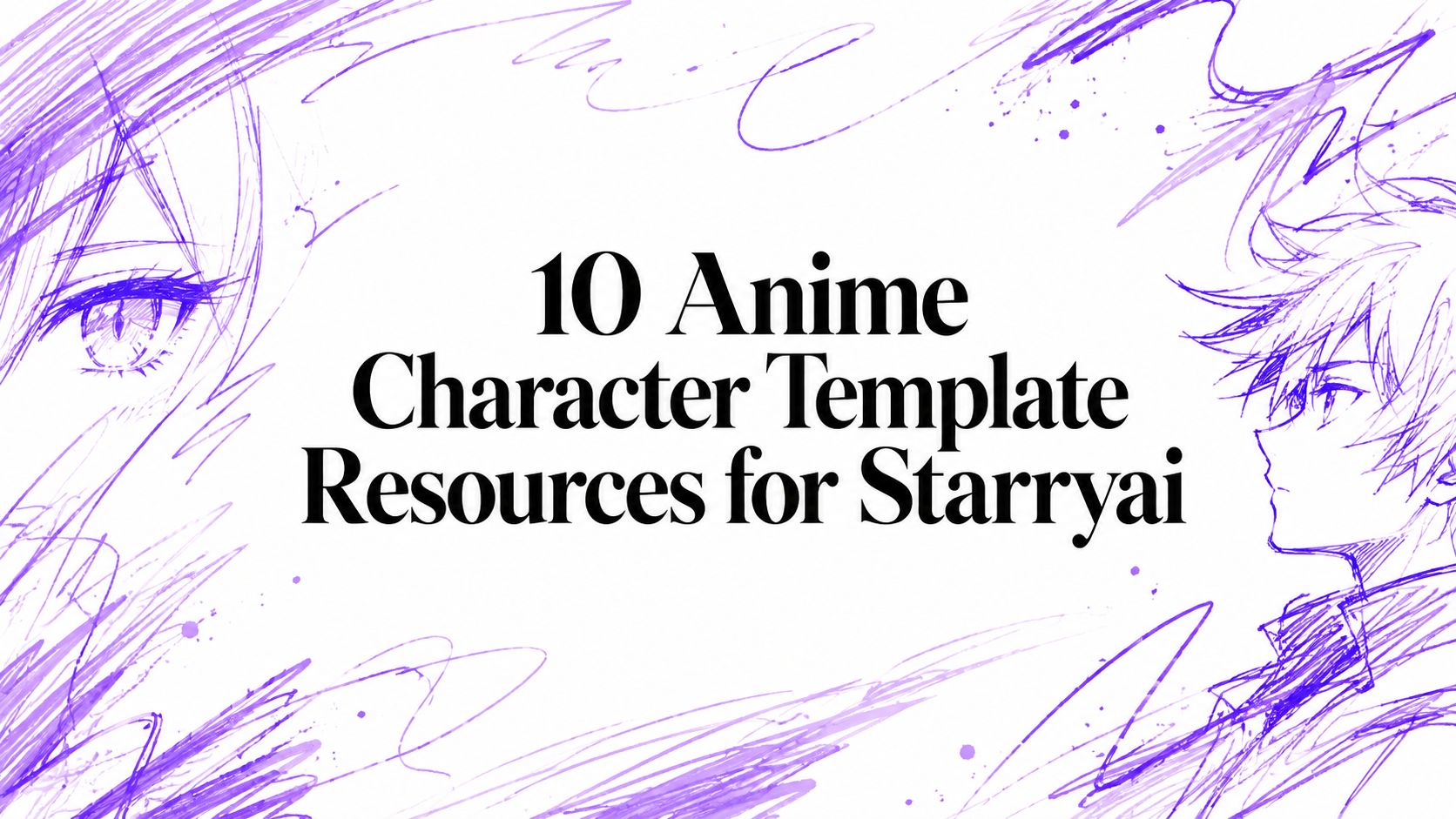 10 Anime Character Template Resources for Starryai