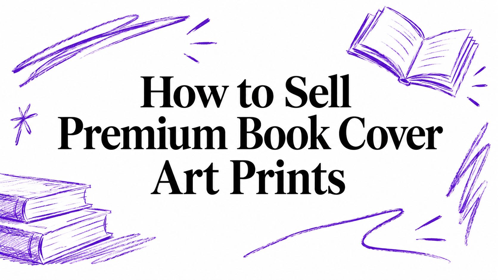 How to Sell Premium Book Cover Art Prints