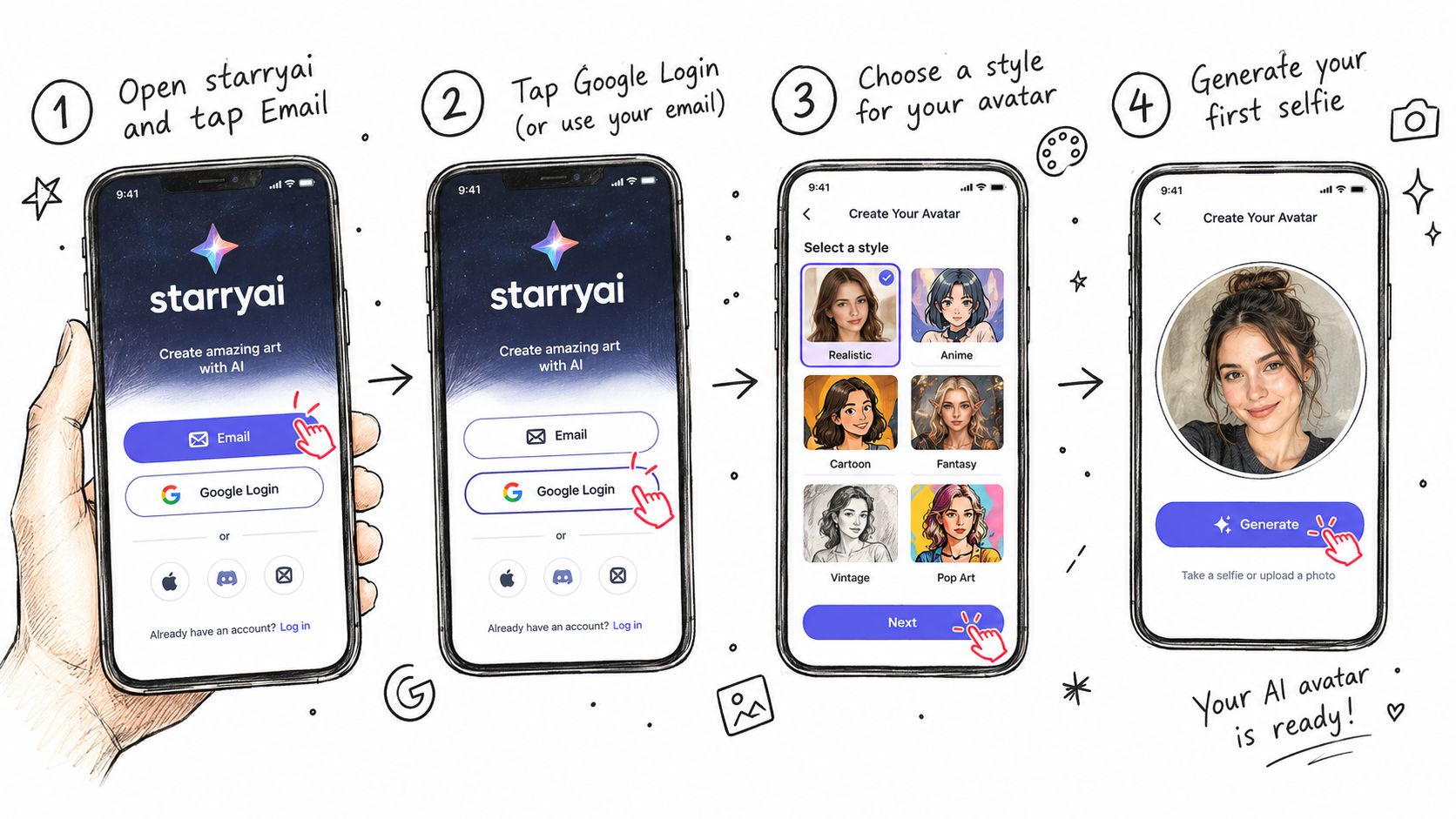 Screenshot from https://starryai.com/app/create