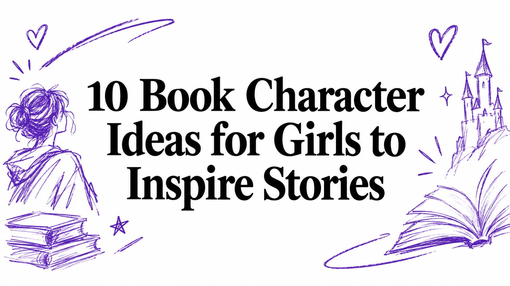 10 Book Character Ideas for Girls to Inspire Stories