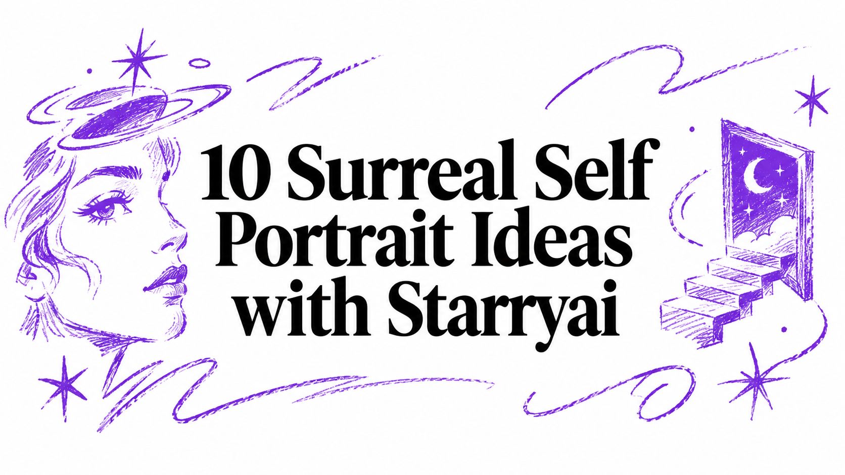 10 Surreal Self Portrait Ideas with Starryai