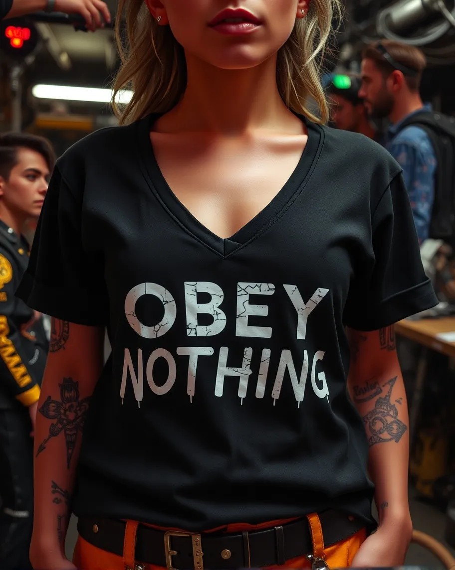 OBEY NOTHING T-shirt