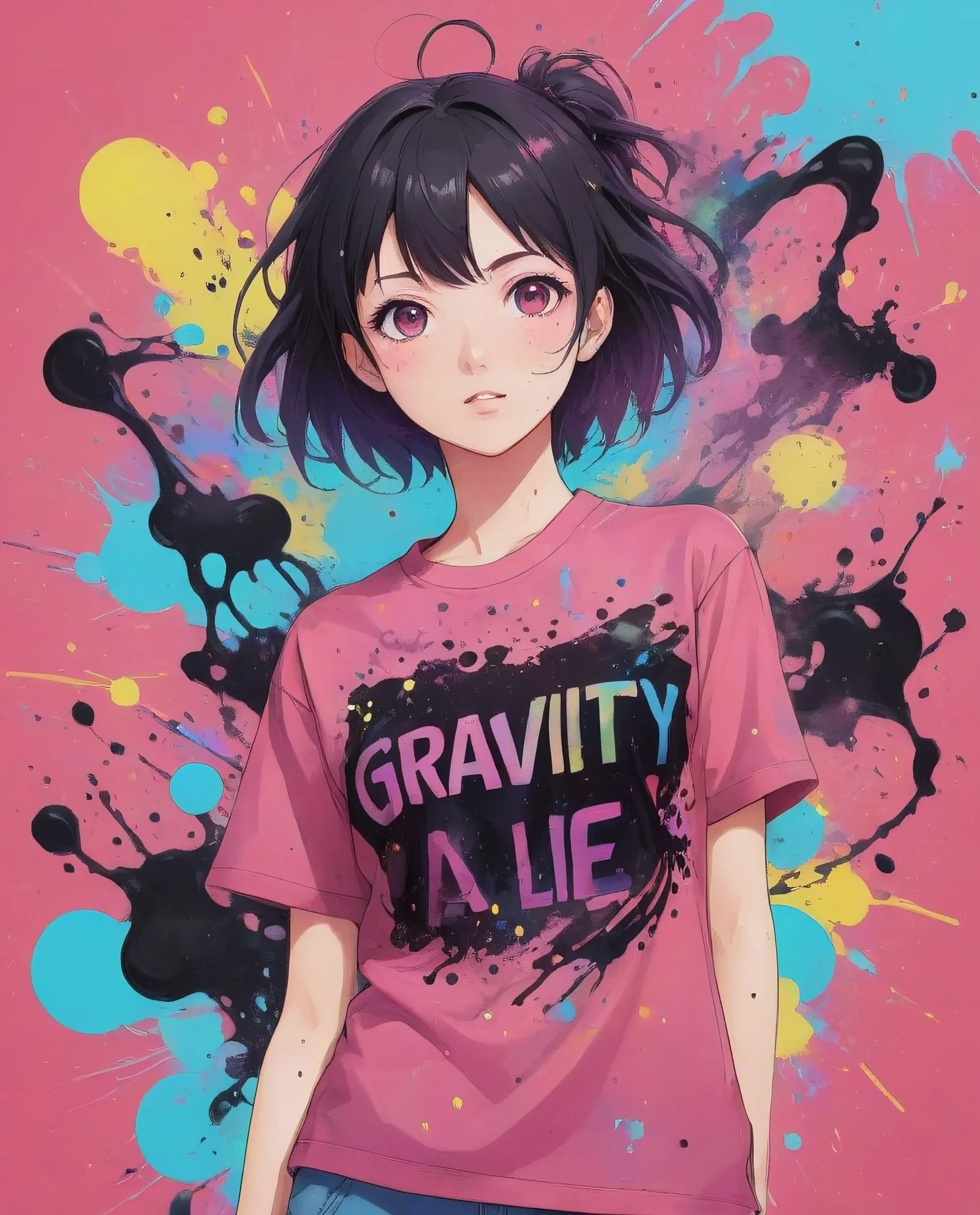 Gravity Is A Lie T-shirt