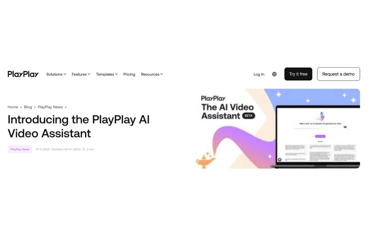 PlayPlay Homepage